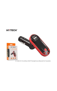 Hytech Hy-xcb25 5v-1a Led Ekranlı Fm Transmıtter Usbli Hytech Hy-xcb25 5v-1a Led Ekranlı Fm Transmıtter Usbli