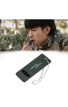 Biishe Kamp Outdoor Yaşam Yüksek Sesli Acil Durum Survival Plastik Düdük
