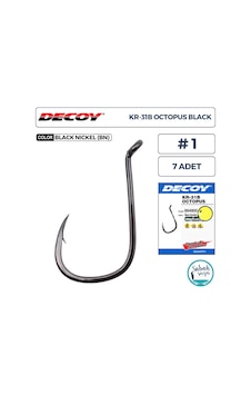 Decoy Kr-31b Octopus Delikli Olta İğnesi Bn 1 7 Adet Decoy Kr-31b Octopus Delikli Olta İğnesi Bn 1 7 Adet