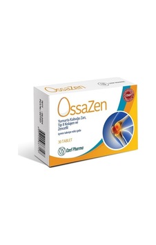 Ossazen Yumurta Kabuğu Zarı, Tip Iı Kollajen Ve Zencefil 30 Tablet Ossazen Yumurta Kabuğu Zarı, Tip Iı Kollajen Ve Zencefil 30 Tablet