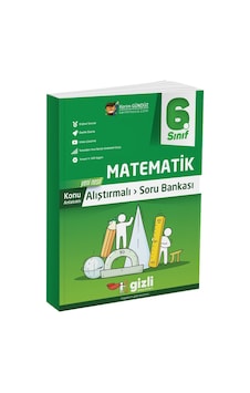 Gizli Yayınları 2025 6. Sınıf Matematik Alıştırmalı Soru Bankası Gizli Yayınları 2025 6. Sınıf Matematik Alıştırmalı Soru Bankası