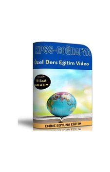 Kpss Coğrafya- Özel Ders Eğitim Videoları Ödev