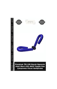 Premium Tm-100 Bacak Egzersiz Aleti Mavi 20 Aktif Yaşam Kas Çalıştırma Vücut Geliştirme Premium Tm-100 Bacak Egzersiz Aleti Mavi 20 Aktif Yaşam Kas Çalıştırma Vücut Geliştirme