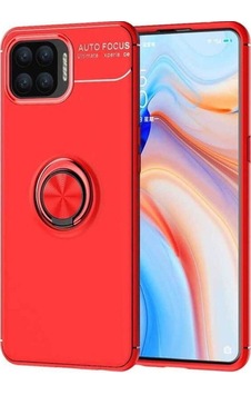 Oppo Reno A73 Kılıf Zore Ravel Silikon Kapak Kırmızı Oppo Reno A73 Kılıf Zore Ravel Silikon Kapak Kırmızı