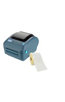Xp-490b Usb Barkod Yazıcı + 1 Adet 100x100 500 Sarımlık Etiket Xp-490b Usb Barkod Yazıcı + 1 Adet 100x100 500 Sarımlık Etiket