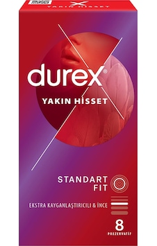Durex Yakın Hisset Prezervatif 8'li 4 Adet Durex Yakın Hisset Prezervatif 8'li 4 Adet