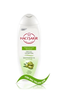 Hacı Şakir Şampuan 2in1 Zeytinyağı Tüm Saç Tipleri 500 Ml
