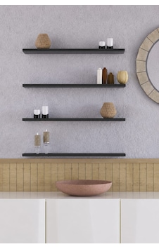 Yankı-byeg 70 Cm 4lü Mat Siyah Mdf Uçan Duvar Rafı Gizli Bağlantı Kitaplık Yankı-byeg 70 Cm 4lü Mat Siyah Mdf Uçan Duvar Rafı Gizli Bağlantı Kitaplık