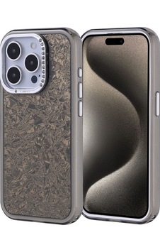 Apple Uyumlu iPhone 15 Pro Kılıf Taşlı Tasarımlı Zore Kapi Kapak Siyah Apple Uyumlu iPhone 15 Pro Kılıf Taşlı Tasarımlı Zore Kapi Kapak Siyah