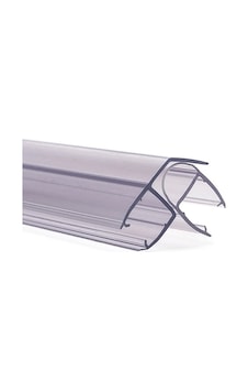 Bauglass 90 - 135 Derece 8 mm Şeffaf Cam Balkon Köşe Fitilleri