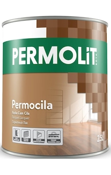 Permolit Ahşap Parke Şeffaf Parlak Cam Cila 2.5 Lt. Permolit Ahşap Parke Şeffaf Parlak Cam Cila 2.5 Lt.