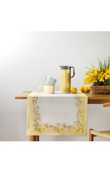Schafer Home Lemon Baskılı Runner 50x150 Cm 1 Parça Sarı