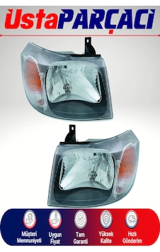 Ford Transit V184 Sağ Sol Takım 2 Adet Ön Far Manuel 2001-2006 Ford Transit V184 Sağ Sol Takım 2 Adet Ön Far Manuel 2001-2006