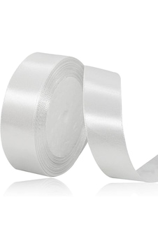 Benim Marifetlerim Beyaz Saten Kurdele 4 Cm 10 Metre Benim Marifetlerim Beyaz Saten Kurdele 4 Cm 10 Metre