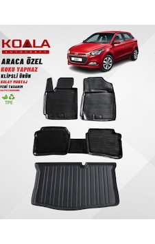 Hyundai I20 Paspas 2015 2020 Arası 3d Havuzlu Paspas Ve Bagaj Havuzu Hyundai I20 Paspas 2015 2020 Arası 3d Havuzlu Paspas Ve Bagaj Havuzu