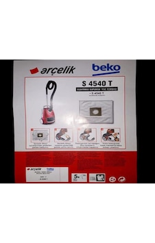 Beko Uyumlu S 4540 T Süpürge Toz Torbası Beko Uyumlu S 4540 T Süpürge Toz Torbası