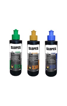 Slopes X15 İnce Pasta X30 Hare ve X55 Boya Koruma Seti 250 ml Slopes X15 İnce Pasta X30 Hare ve X55 Boya Koruma Seti 250 ml