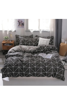 Mulberry Çift Taraflı Battal Boy Nevresim Takımı Antrasit 240 x 260 Antrasit Mulberry Çift Taraflı Battal Boy Nevresim Takımı Antrasit 240 x 260 Antrasit