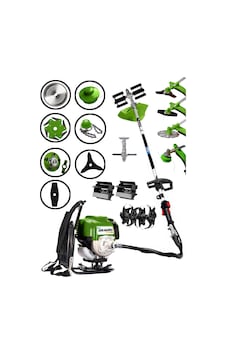Dragro DRG-2PR Y7 4x4 Bahçe Seti 2 Zamanlı Sırt Tipi Benzinli Motorlu Tırpan Ot Çim Çayır Biçme Kesme Makinesi
