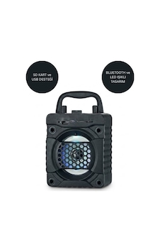 Pl 4171 Sd/usb Bluetooth Işıklı Speaker - Taşınabilir Hoparlör