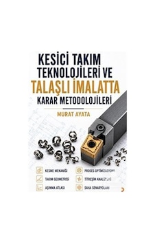 Kesici Takım Teknolojileri Ve Talaşlı İmalatta Karar Metodoloj...