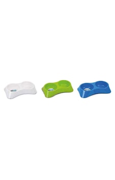 M-Pets İkili Melamin Köpek Mama ve Su Kabı 2 x 800 ML Çok Renkli M-Pets İkili Melamin Köpek Mama ve Su Kabı 2 x 800 ML Çok Renkli