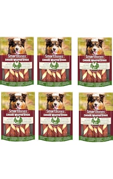 Smartbones Tavuk Sargılı Stick Medium Köpek Ödülü 5 Li 137 Gr. X 6 Adet Smartbones Tavuk Sargılı Stick Medium Köpek Ödülü 5 Li 137 Gr. X 6 Adet