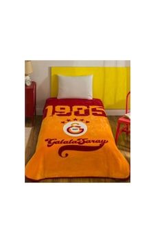 Taç Galatasaray Aslan Lisanslı Tek Kişilik Battaniye Sarı Kırmızı Taç Galatasaray Aslan Lisanslı Tek Kişilik Battaniye Sarı Kırmızı