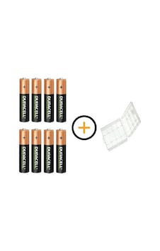Duracell 2500 mAh AA Şarj Edilebilir Kalem Pil 8'li + Pil Kutusu Duracell 2500 mAh AA Şarj Edilebilir Kalem Pil 8'li + Pil Kutusu