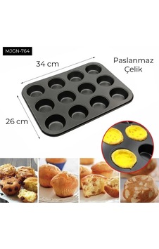 12 Gözlü Kek Kalıbı