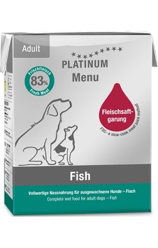 Platinum Balıklı Köpek Yaş Maması 375 Gr Platinum Balıklı Köpek Yaş Maması 375 Gr