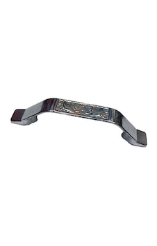 Dekoratif Zamak Kulp İçten - 64mm, Nikel, 1 Adet Dekoratif Zamak Kulp İçten - 64mm, Nikel, 1 Adet