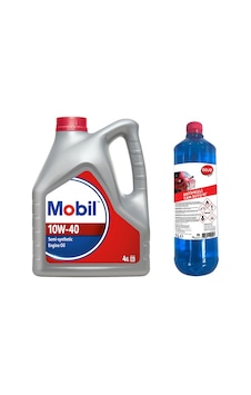 Mobil 10W-40 Motor Yağı 4 L + Gojo Kışlık Camsuyu Mobil 10W-40 Motor Yağı 4 L + Gojo Kışlık Camsuyu