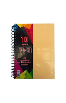 A4 Boy 7+3 Ayraçlı Defter Dersane Defteri 7 Kareli 3 Çizgili 250 Yaprak 10 Bölümlü Udep - Bej A4 Boy 7+3 Ayraçlı Defter Dersane Defteri 7 Kareli 3 Çizgili 250 Yaprak 10 Bölümlü Udep - Bej