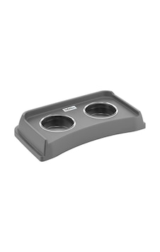 Reflex Care Versus Duo Kedi Ve Köpek Mama Kabı Gri 43 X 23,5 X 8 Cm