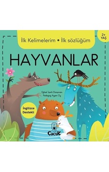 İlk Kelimelerim İlk Sözlüğüm Hayvanlar 2 + Yaş- Floki Çocuk