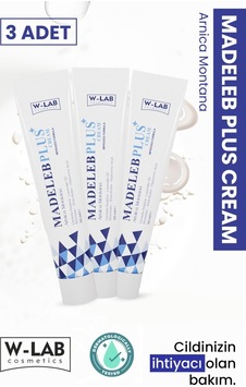 W-Lab Cosmetics Madeleb Plus Krem 3 Lü Paket W-Lab Cosmetics Madeleb Plus Krem 3 Lü Paket
