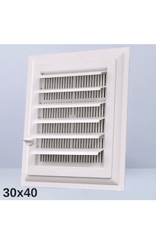 30x40 Plastik Wc Banyo Menfezi - Beyaz 30x40 Plastik Wc Banyo Menfezi - Beyaz