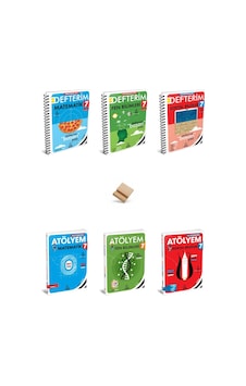 Arı 7. Sınıf 2027 Maarif Matematik Fen Ve Sosyal Defterim + Atölyem 6lı Set + Telefon Standı