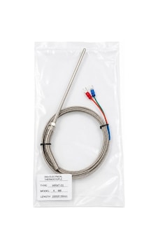 Wrnt-03 K Tipi M8 Vidalı Termokupl Sıcaklık Sensörü - 15 Cm Prob / 2m Kablo Wrnt-03 K Tipi M8 Vidalı Termokupl Sıcaklık Sensörü - 15 Cm Prob / 2m Kablo