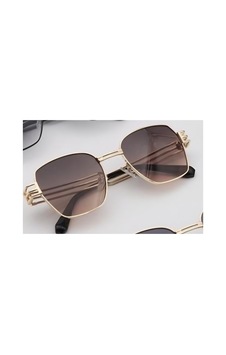 Unısex Uv-400 Trend Güneş Gözlüğü Kahverengi-mor Tonu - 704478079 Altın Unısex Uv-400 Trend Güneş Gözlüğü Kahverengi-mor Tonu - 704478079 Altın
