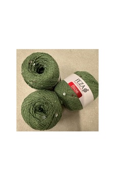 Pullu Örgü Ipi 802-807-yeşil Cotton-pamuk Ince Pullu Örgü Ipi % 75 Pamuk 100 Gr 310 M D'ior 1 Adet Pullu Örgü Ipi 802-807-yeşil Cotton-pamuk Ince Pullu Örgü Ipi % 75 Pamuk 100 Gr 310 M D'ior 1 Adet