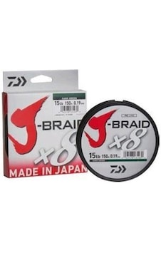 Daiwa Jbraid 8B Koyu Yeşil 300M Ip Misina (426310454) Daiwa Jbraid 8B Koyu Yeşil 300M Ip Misina (426310454)