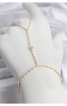 Gold Renk Pirinç Zirkon Taşlı Yıldız Model Şahmeran Çok Renkli Gold Renk Pirinç Zirkon Taşlı Yıldız Model Şahmeran Çok Renkli