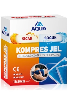 Aqua Sıcak-Soğuk Jel Kompres 13 x 26 CM Aqua Sıcak-Soğuk Jel Kompres 13 x 26 CM