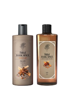 Rebul Dark Spıce 250 Ml Kolonya + 500 Ml Duş Jeli 2'li Set Rebul Dark Spıce 250 Ml Kolonya + 500 Ml Duş Jeli 2'li Set