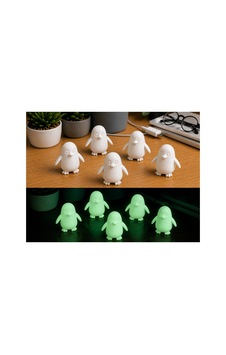 5 Adet Karanlıkta Parlayan Mini Penguen 5 Adet Karanlıkta Parlayan Mini Penguen