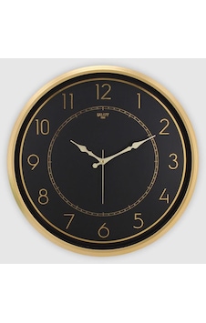 Galaxy Premium Serisi Sessiz Akar Latin Rakamlı Özel Eskitme Klasik Kadran 50 Cm Duvar Saati Gold - Siyah