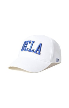 Ucla Ranch Beyaz Baseball Cap Nakışlı Unisex Şapka Beyaz