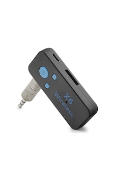 Aux Bluetooth Ses Alıcı Adaptör Handsfree - Siyah Hd9004 Aux Bluetooth Ses Alıcı Adaptör Handsfree - Siyah Hd9004